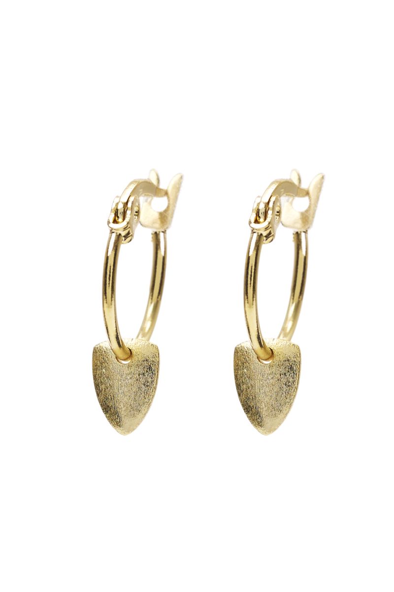 bali hoops - gold earrings