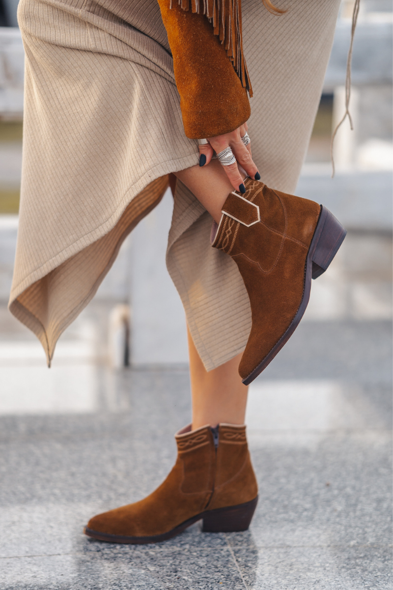 Free gift ankle boots Sofia 